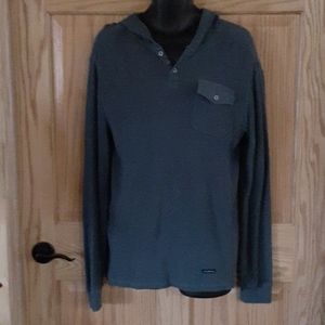 Men's Sz M Calvin Klein Hoodie Shirt